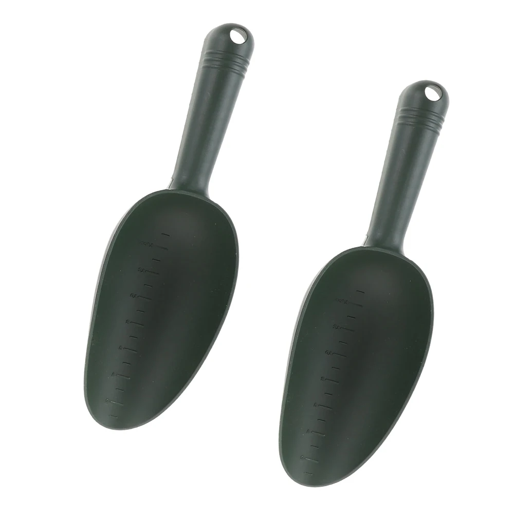 Palas de suelo de plástico, mango ergonómico ligero para jardinería, excavación, herramientas pequeñas para suculentas, superficie lisa, sin rebabas, 2 uds.