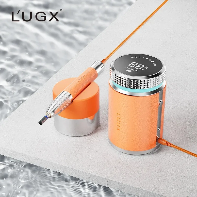 Lugx Warterfoorf Portable Rechargeable Nail Polisher Professional Brushless Nail Drill Machine