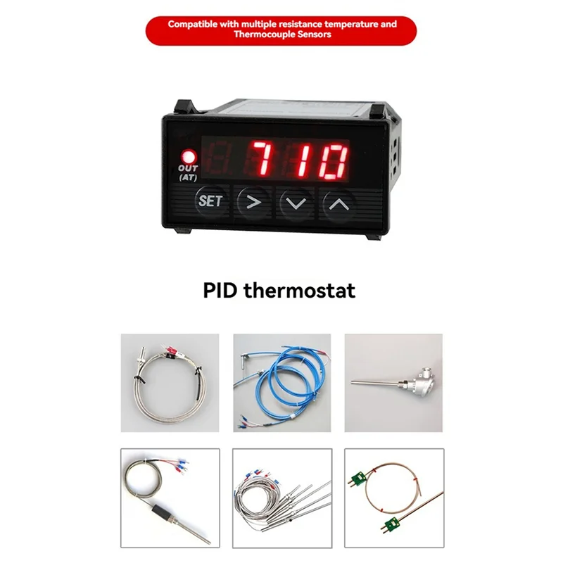 BNVN-2X XMT-7100 PID تحكم قابل للبرمجة الذكية PID متحكم في درجة الحرارة التيار المتناوب/تيار مستمر 85-250 فولت
