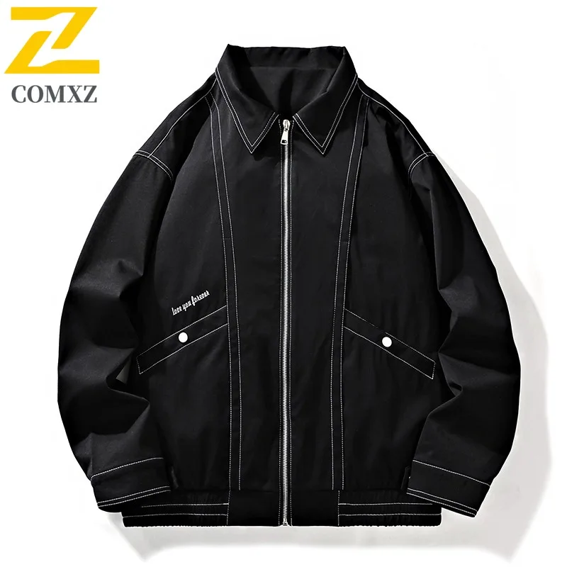 

Men Stylish Coat Minimalist Hong Kong Style Travel High Quality Walking Windbreaker Jacket 2025 Camping Comfortable Jackets