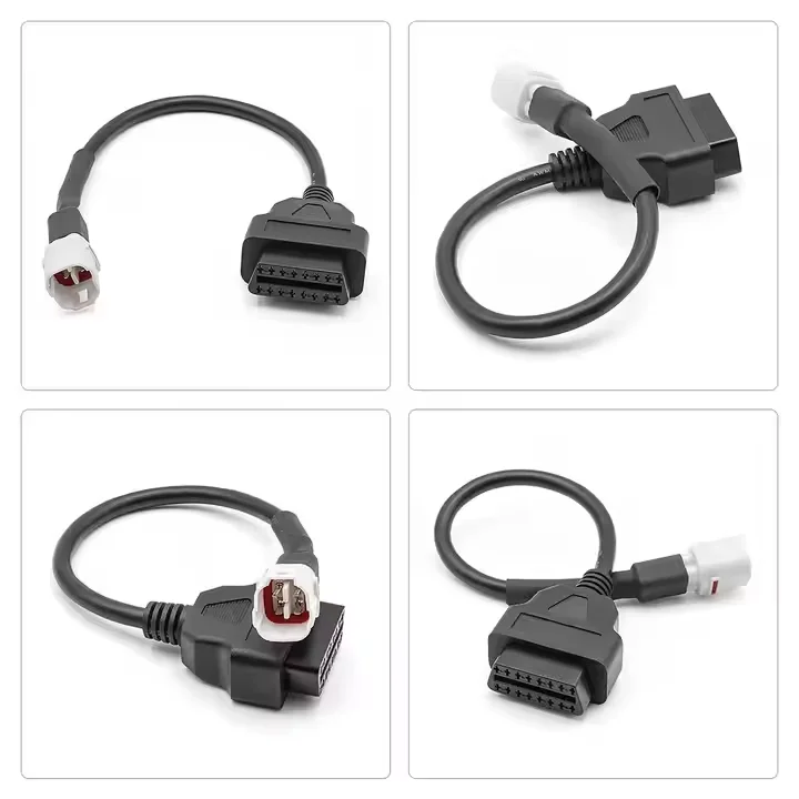 OBD 2 for yamaha 4pin Motorcycle OBD Adapter Cable yamaha 4pin OBDII