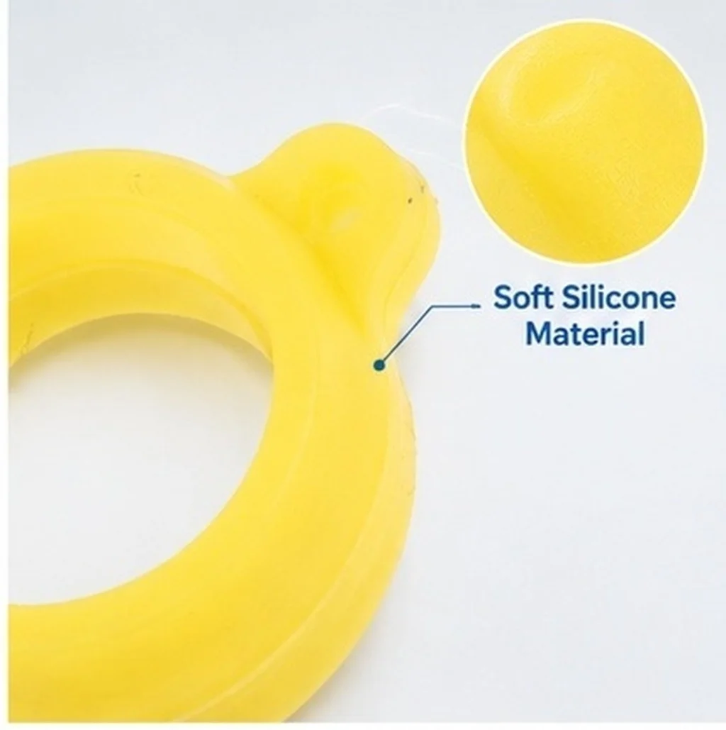 50Pcs Flexible Silicone Ring Adjuster 13Mm Anti-Loose Keychain Rings Bulk for Pen Holder Rubber Key Ring Lanyard Necklace