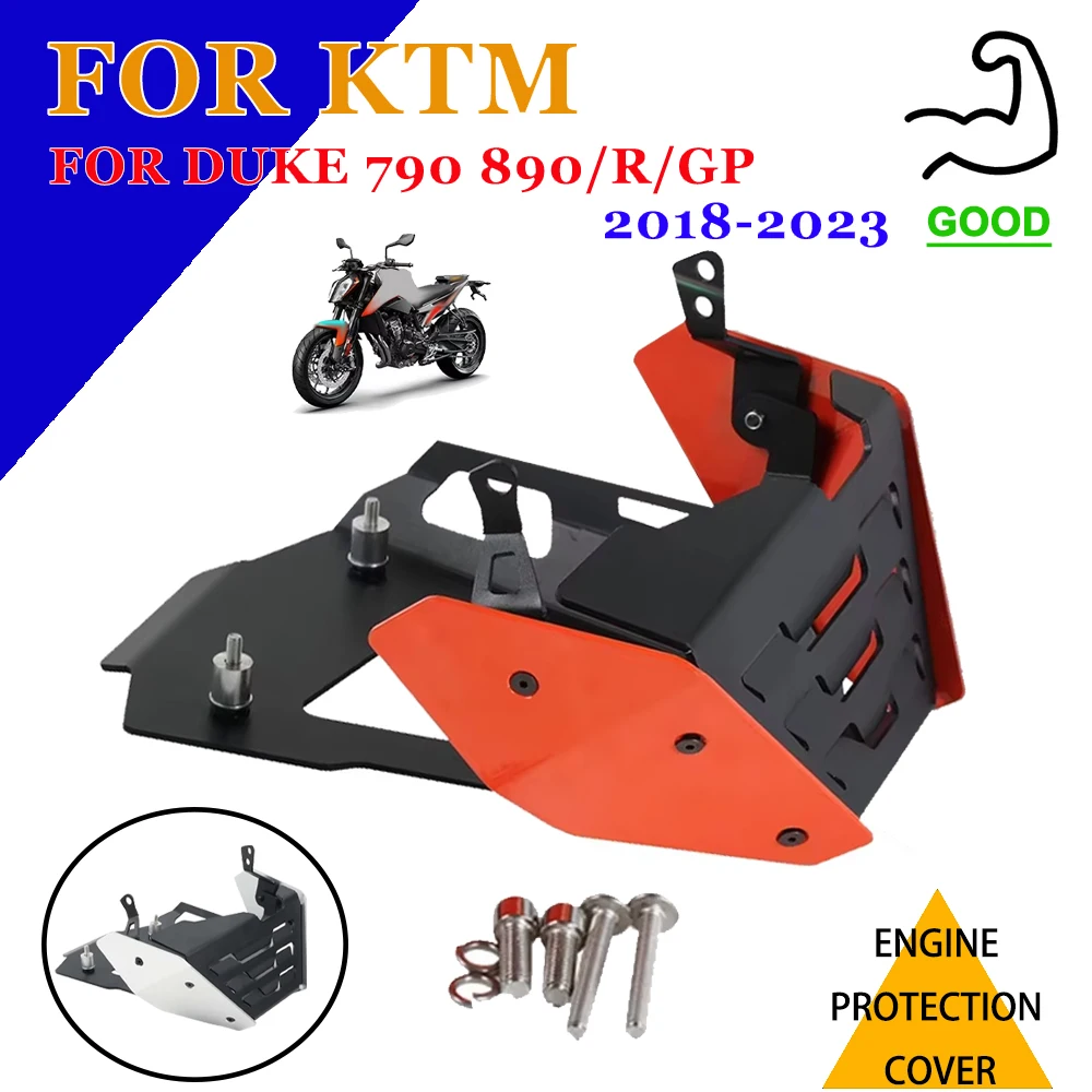 

Motorcycle Engine Protective Cover Chassis Protect Plate Abdominal Shelter For KTM DUKE 790 890 DUKE GP R DUKE790 DUKE890