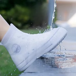 Waterproof Silicone Shoes Rubber Rain Boot Covers for Outdoor Use Rainy Day Gear Boots Dust Household Merchandises Home Garden