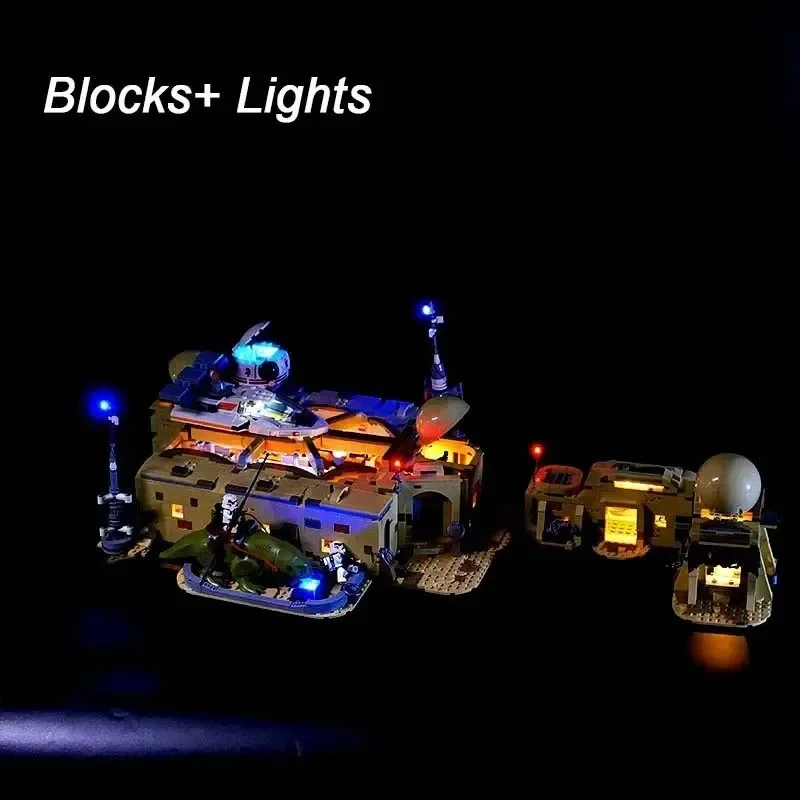 3187 Stück Mos Eisley Heimdekoration Modell kompatibel Moc Desert House Village SW Tatooine Cantina 75290 Geburtstagsgeschenke 60016