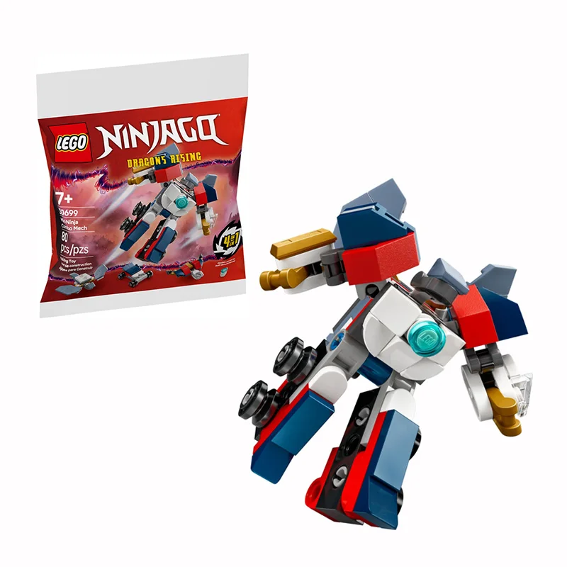 

Lego 30699 Ninjago Series Mini Ninja Combination Mecha Building Bag Toy Children's Day Gift