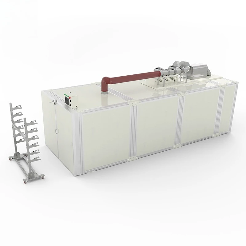 Horizontal curtain setting machine automatic high temperature memory cabinet type setting machine