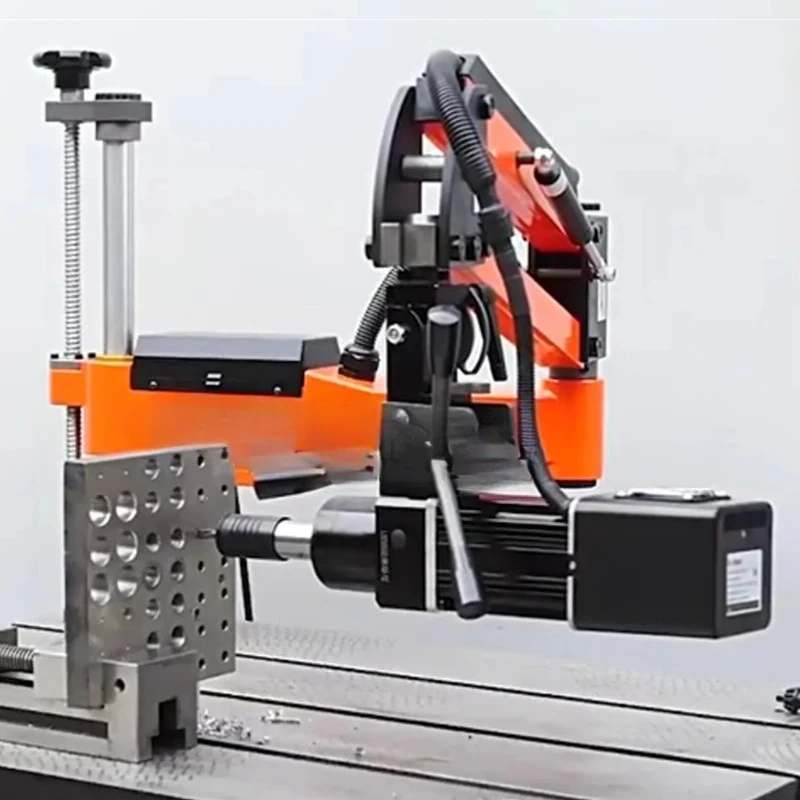 Touchscreen Universal Multi-functional Tapper with Chuck Electric Drilling Tapping Machine M6-M24 M6-M30 M6-M36 2KW Dual-Speed ​