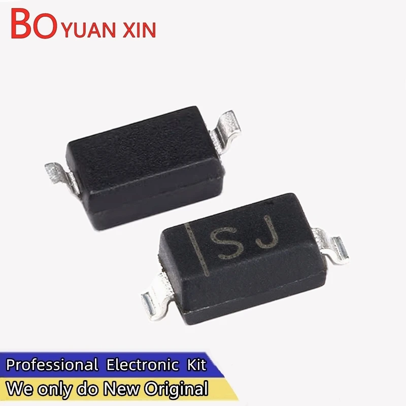 BYX KEJI 100pcs 1N5817W SJ B5817W SOD-123 1N5817WS B5817WS SOD-323 1206 0805 SMD Schottky Diode