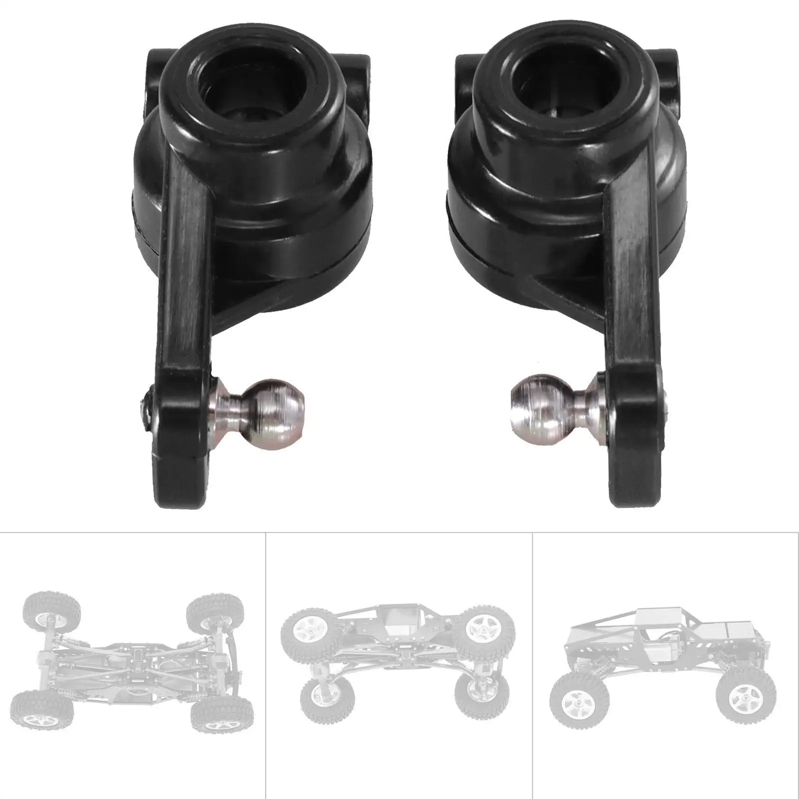 

2x Rear Wheel Seat 1:12, 1:14 Upgrade Accessories RC Car Parts Accessories