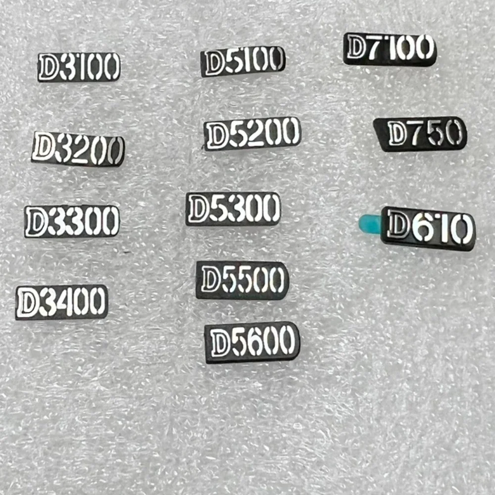 1PCS New for Nikon D3100 D3200 D5300 D5500 D5600 D3300 LOGO Model Nameplate Label Camera Repair Accessories