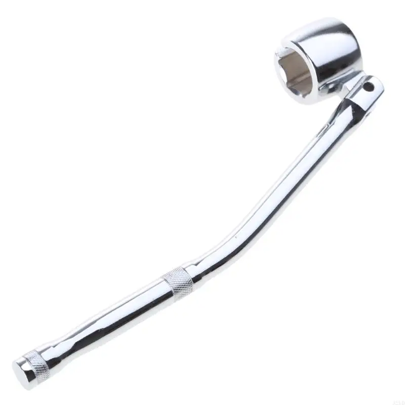 A2UD 산소 센서 렌치 22mm 헤드 O2 센서 렌치 용 유연성 7/8 "제거 도구 컨투어 핸들 카본 스틸
