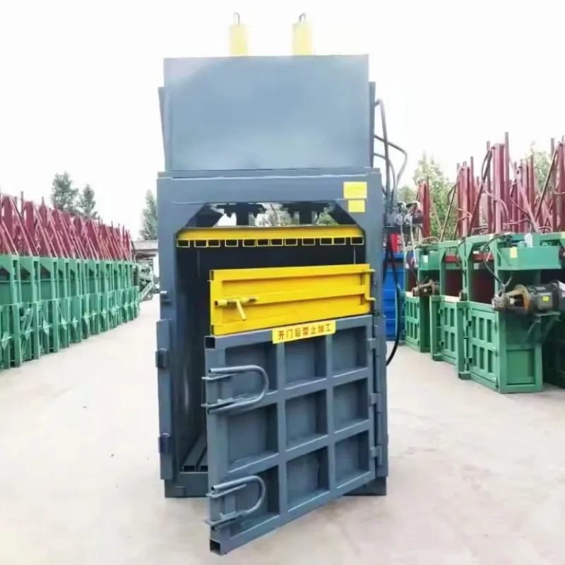 Multipurpose Vertical Waste Plastic Press Baling Machine Hydraulic Garbage Paperand Cotton Compress Baling Press Hydraulic Baler