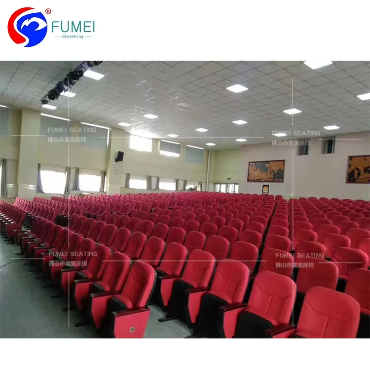 Modern college auditorium chairs seating,lecture hall seating auditorium chair,spare armrest auditorium chair with writing pad