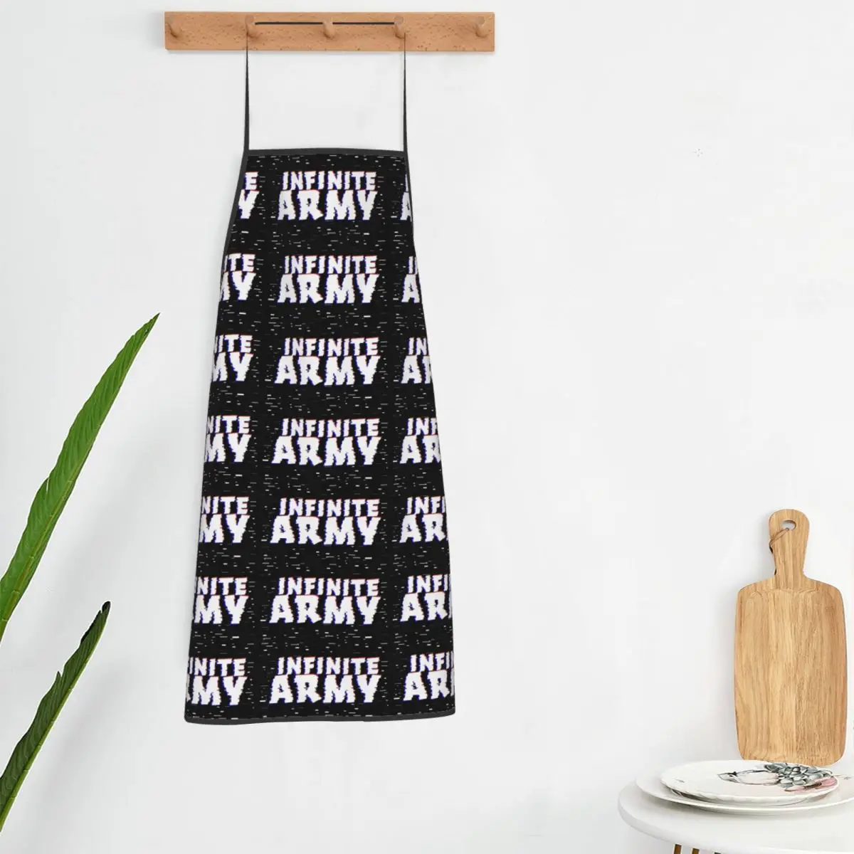 Caylus Gaming Infinite Army Apron Chef Cooking Cuisine Tablier Bib Kitchen Cleaning Pinafore for Women Men Painting