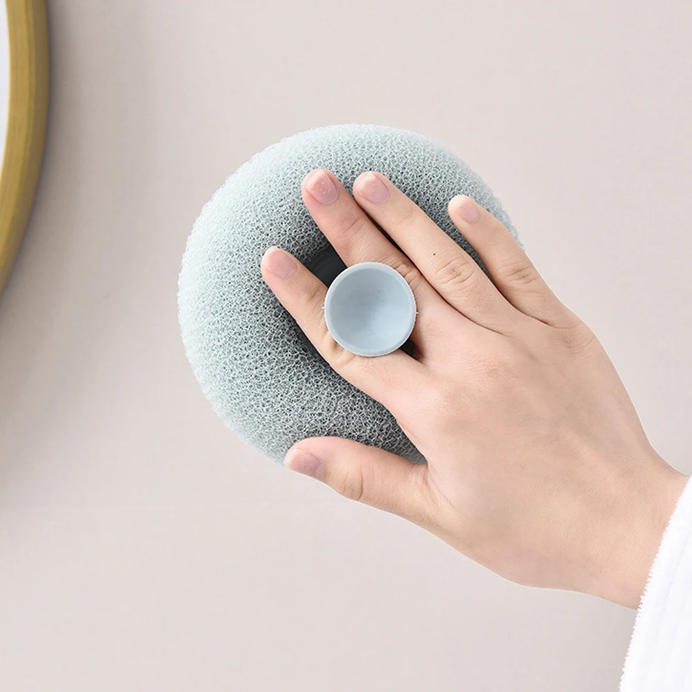 

3Pcs Bath Shower Loofah Body Sponge Scrubber with Soft Texture Deep Clean Exfoliation Easy Grip Lightweight for Daily Bathing