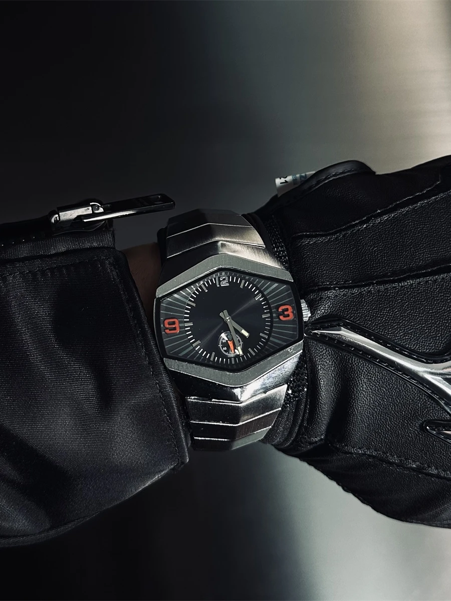 Source!Fashion luxury limited sci-fi niche concept watch mechanical water ghost men\'s style