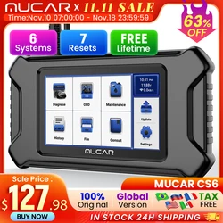 MUCAR CS4 CS5 CS6 Professional Car Diagnostic Tool Automotive Obd2 Scanner Auto Code Reader Diagnosis Obd Diagnost Scan Wifi