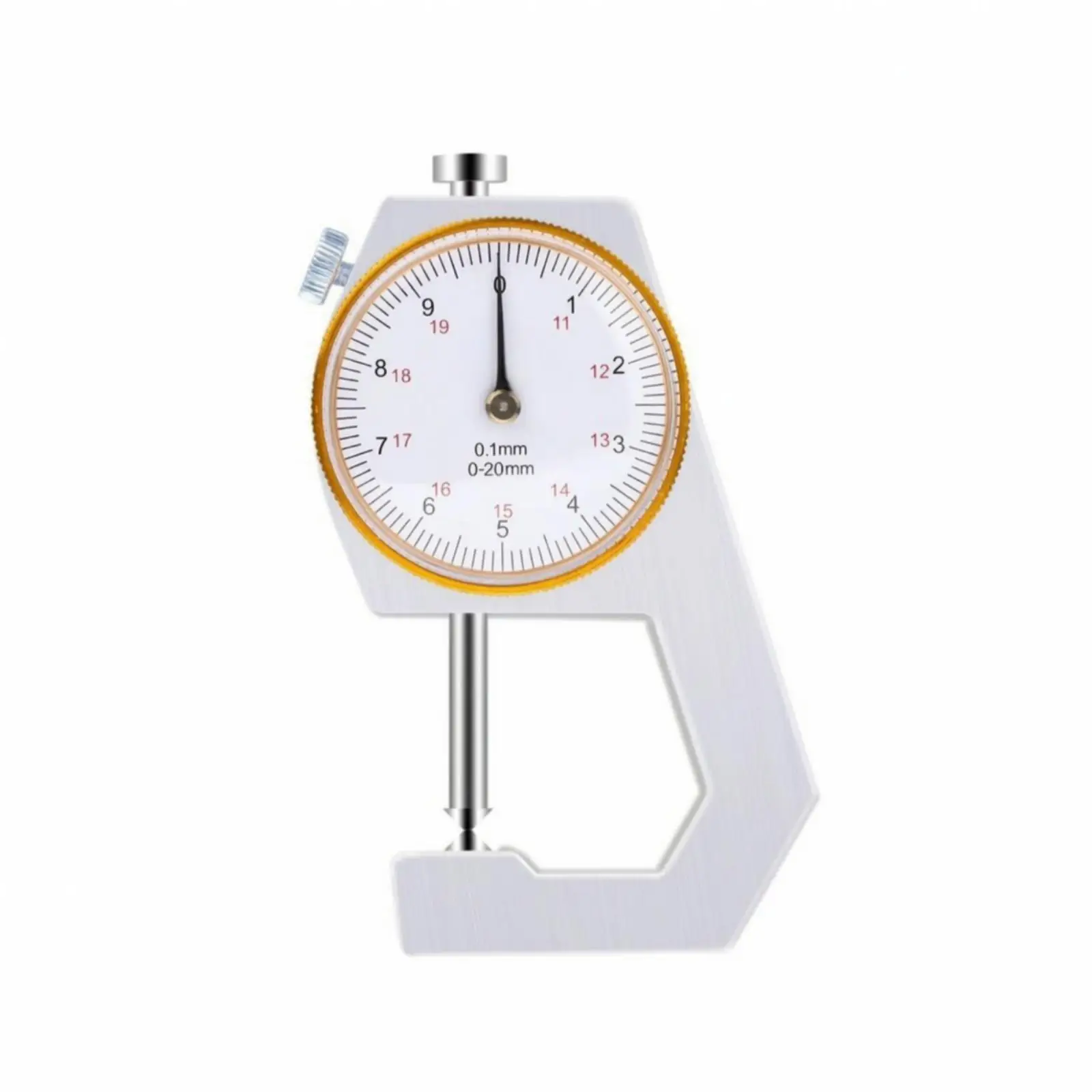 Measuring Indicator 0.1 Mm Resolution Handheld Thickness Gauge with C-Frame Gauge Thickness Gauge Compact