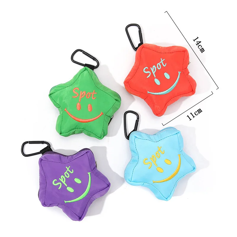 Candy Color Starfish Mini Storage Bag | New Outdoor Portable Key Earphone Coin Pouch Bag Pendant