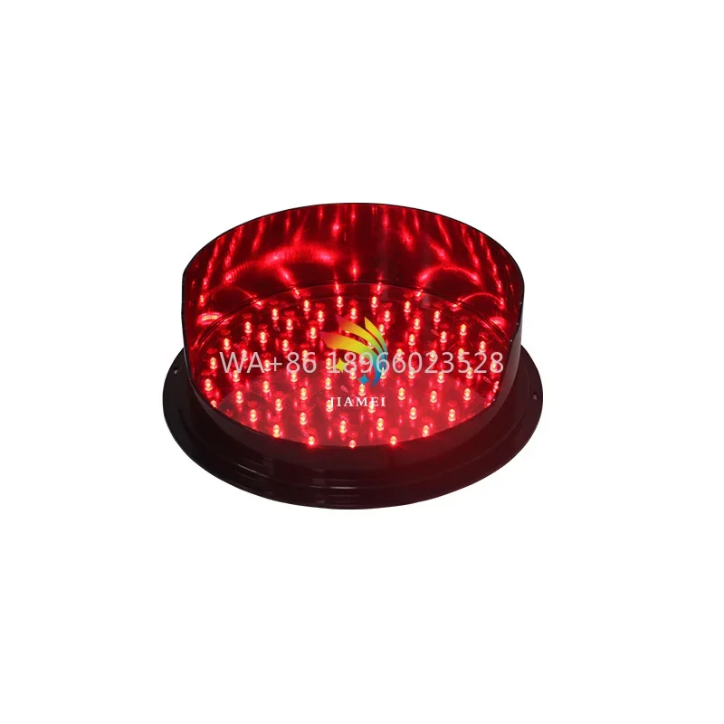 

High Brightness 300mm RGY Parts Transparent Lens Traffic Light Replacement Assembly Module