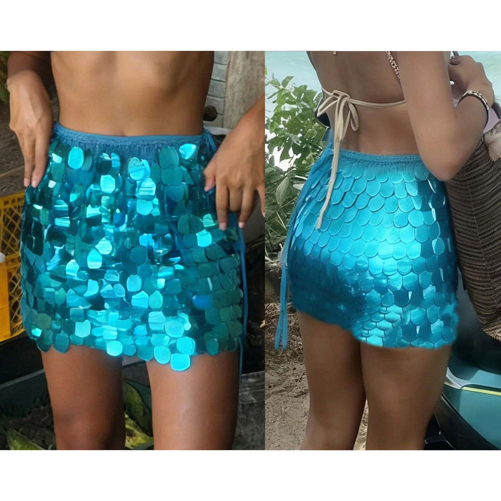 

Женские летние мини-юбки в стиле Y2K, винтажные, сексуальные, блестящие, с глиттером, однотонные, с низкой талией, с завязками по бокам, облегающие, для вечеринок и клубов.