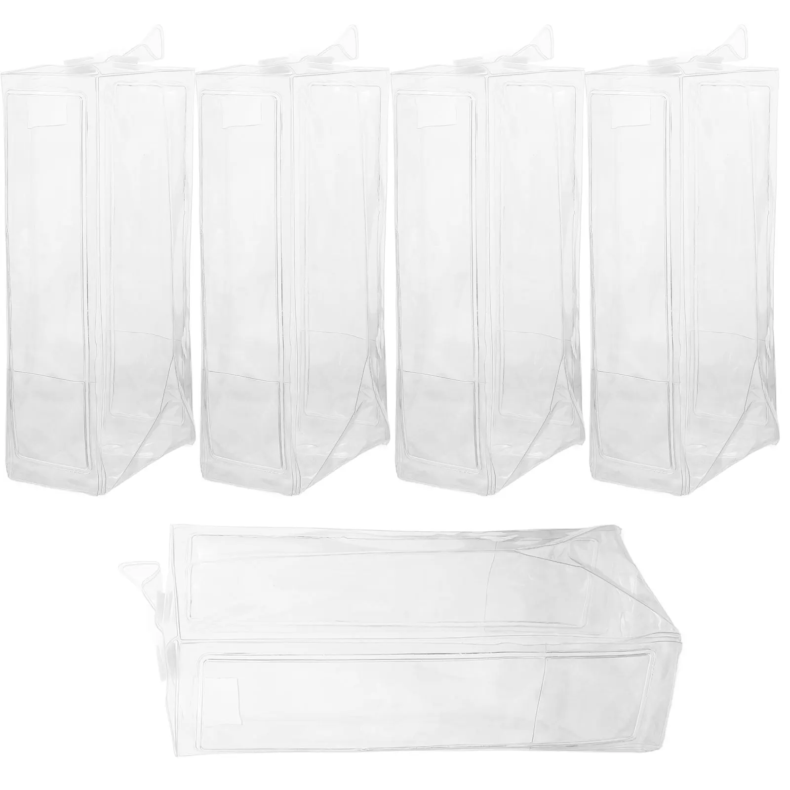 

5pcs Industrial Remote Control Case PVC Transmitter Bag Protective Sleeve Waterproof Remote Tool Box Pouch Organizer