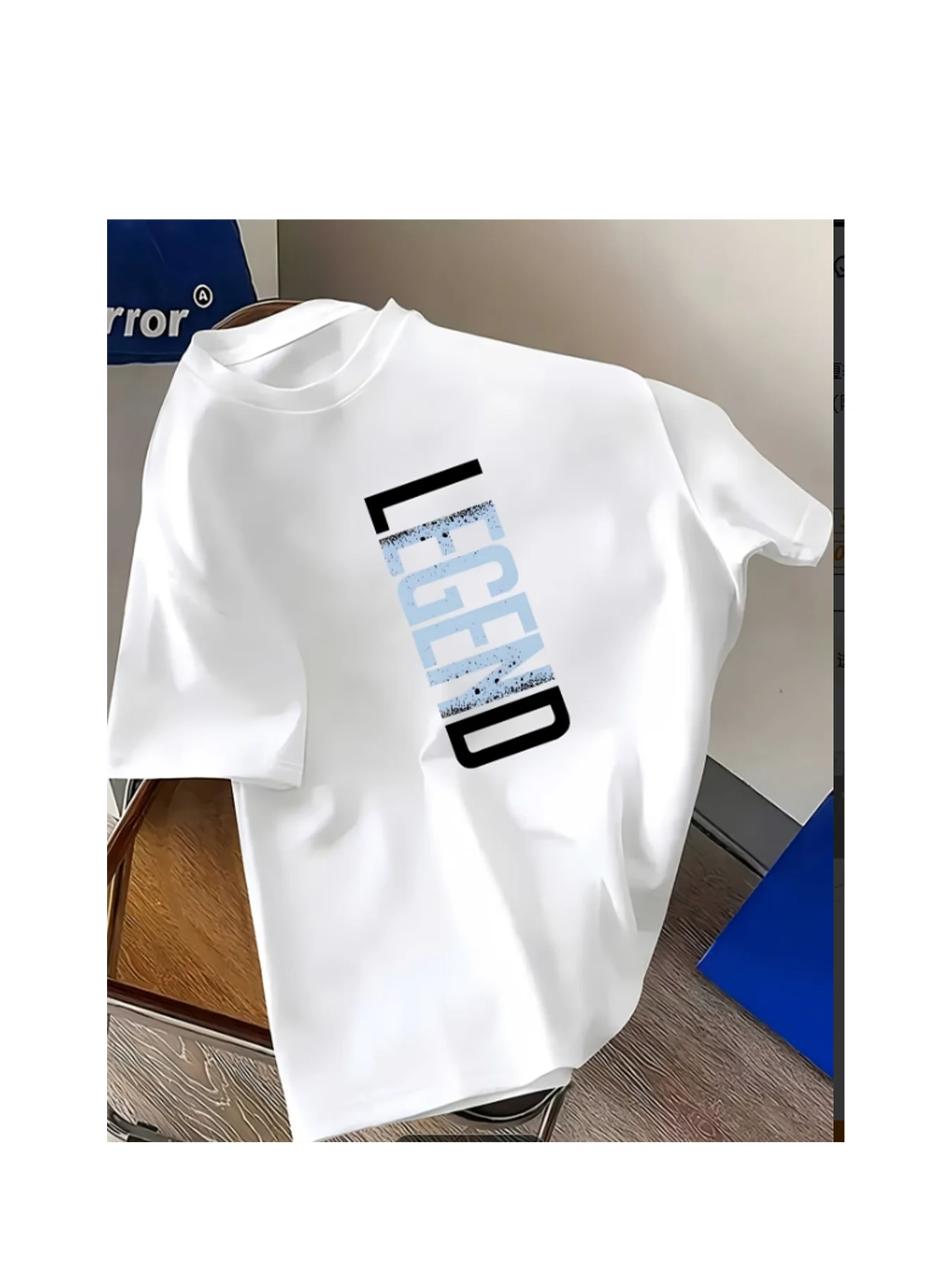 Teenager-Plus-Retro-Casual-T-Shirt mit kurzen Ärmeln und Rundhalsausschnitt, bedruckt, sommerliches, kurzärmeliges, modisches Outdoor-Sport-T-Shirt, geeignet für