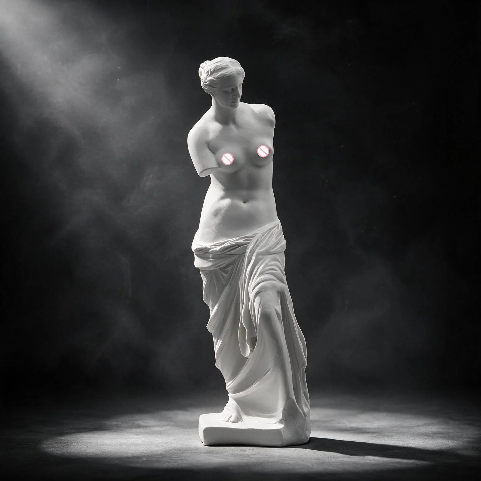 Classical Female Figure Statue White Elegant Woman Sculpture Art Figurine Home Office Desk Shelf Living Room Decor Gift