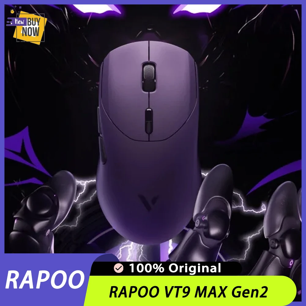 2025 جديد RAPOO VT9 Gen2 ماوس لاسلكي مزدوج 8K PAW3950 Nordic54 ماوس ألعاب حل أداء فائق القوة 53 جرام خفيف الوزن #1