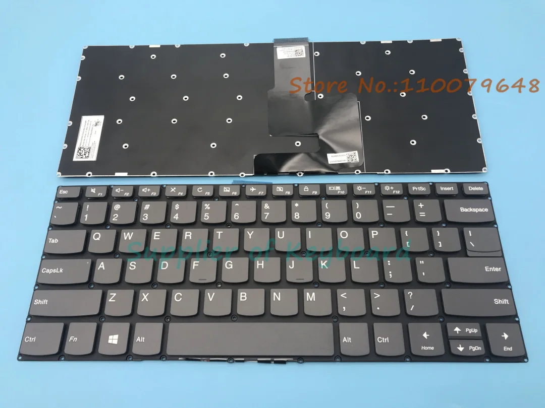 Latin Spanish/English/UK/Portuguese Keyboard For Lenovo IdeaPad S340-14 S340-14API 330s-14ikb 330S-14AST 2 in 1 Laptop Backlit