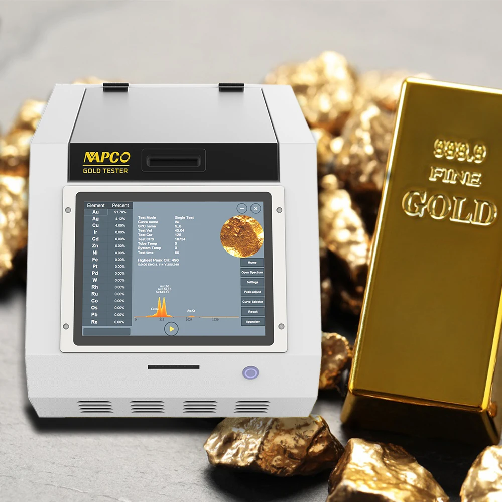 تكوين عالي الدقة لمحللات XRF العناصر الإلكترونية الدقيقة ومحلل الذهب