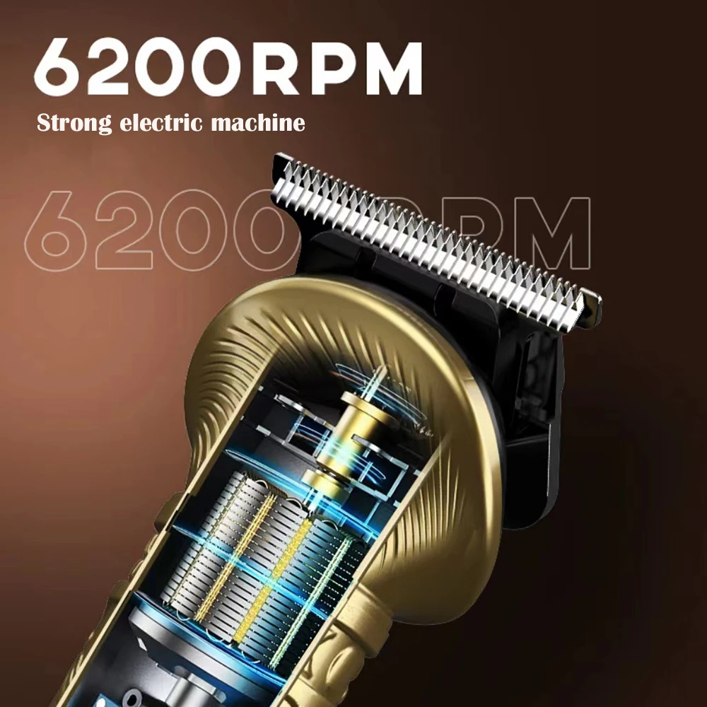 Electric Hair Clipper Multifunctional Trimmer For Men Electric Shaver For Men's Razor Nose Trimmer 6 In 1 Hair Cutting Machine