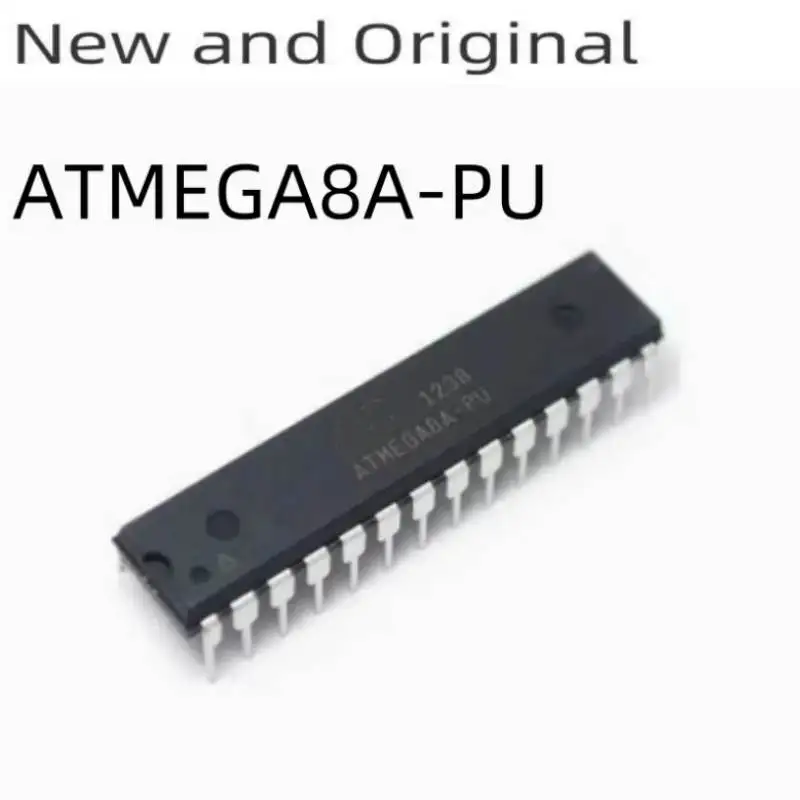 

New and Original ATMEGA8A-PU 8-bit with 8K Bytes In-System Programmable Flash
