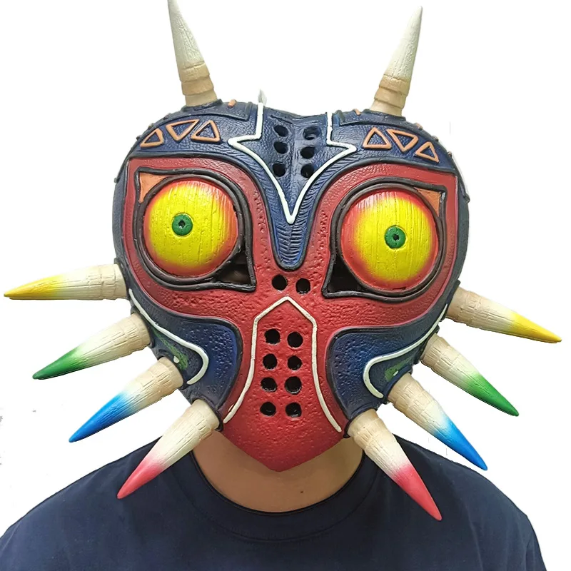 

Маска Легенда о Зельде Мадоры, полумаска для лица, страшный Хэллоуин, маскарад, вечеринка, косплей, костюм, реквизит, аксессуары