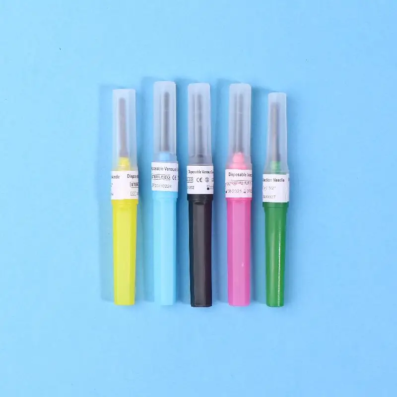 10Pcs Disposable Direct Insertion Blood Collection Needle Pet Vein Blood Collection Device