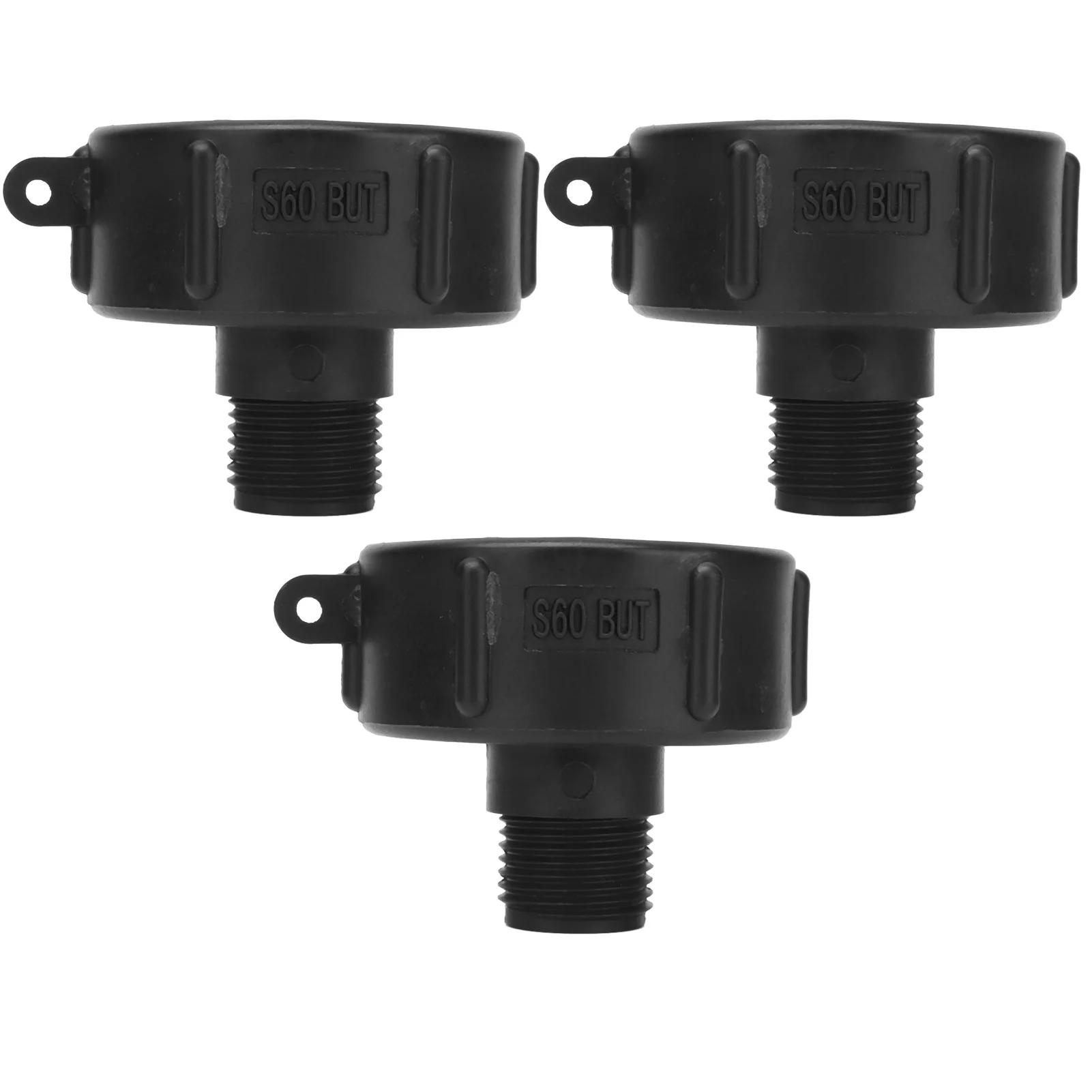 

3Pcs IBC Tank Connector G3/4 Thread ABS Plastic Drain Adapter Replacement Valve FittingS60 BUT