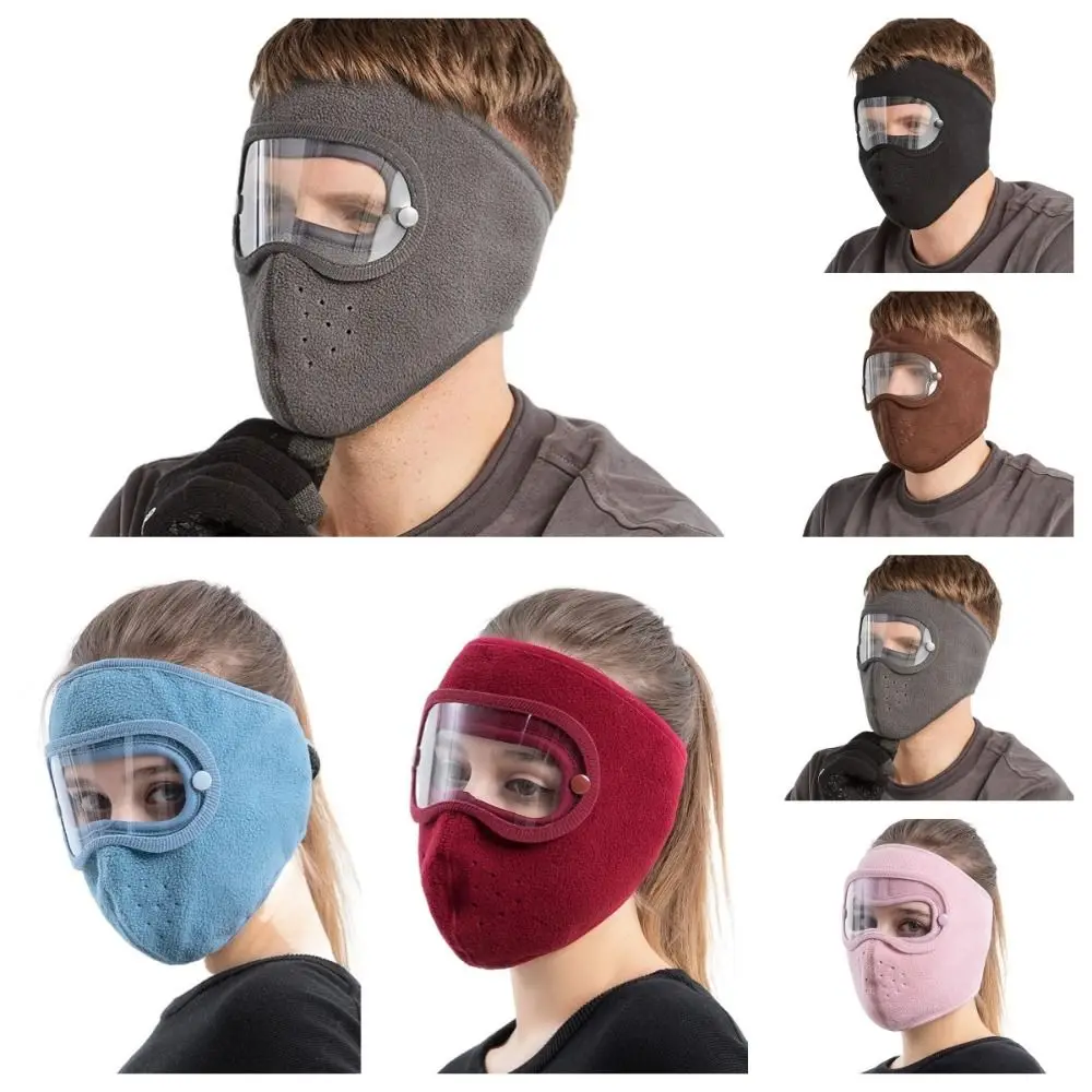 Thermische Skimaskers Mode Winddicht Stofdichte Oorkappen Masker Anti Mistlens Bescherming Gelaatsscherm Winter Masker Vissen