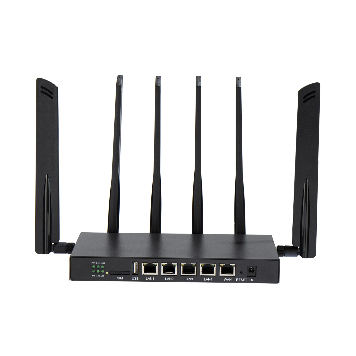 4G 5G SIM Card Wifi Wireless Router OpenWrt 1200Mbps 2.4G 5G Dual-Band MT7621 Gigabit Port Support RM502Q EM12-G EP06-A Module