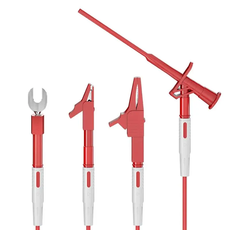 WCS-Universal Multimeter Test Lead Kit-Replaceable Tips Pro Digital Multimeter Probe Set For Electrical Testing