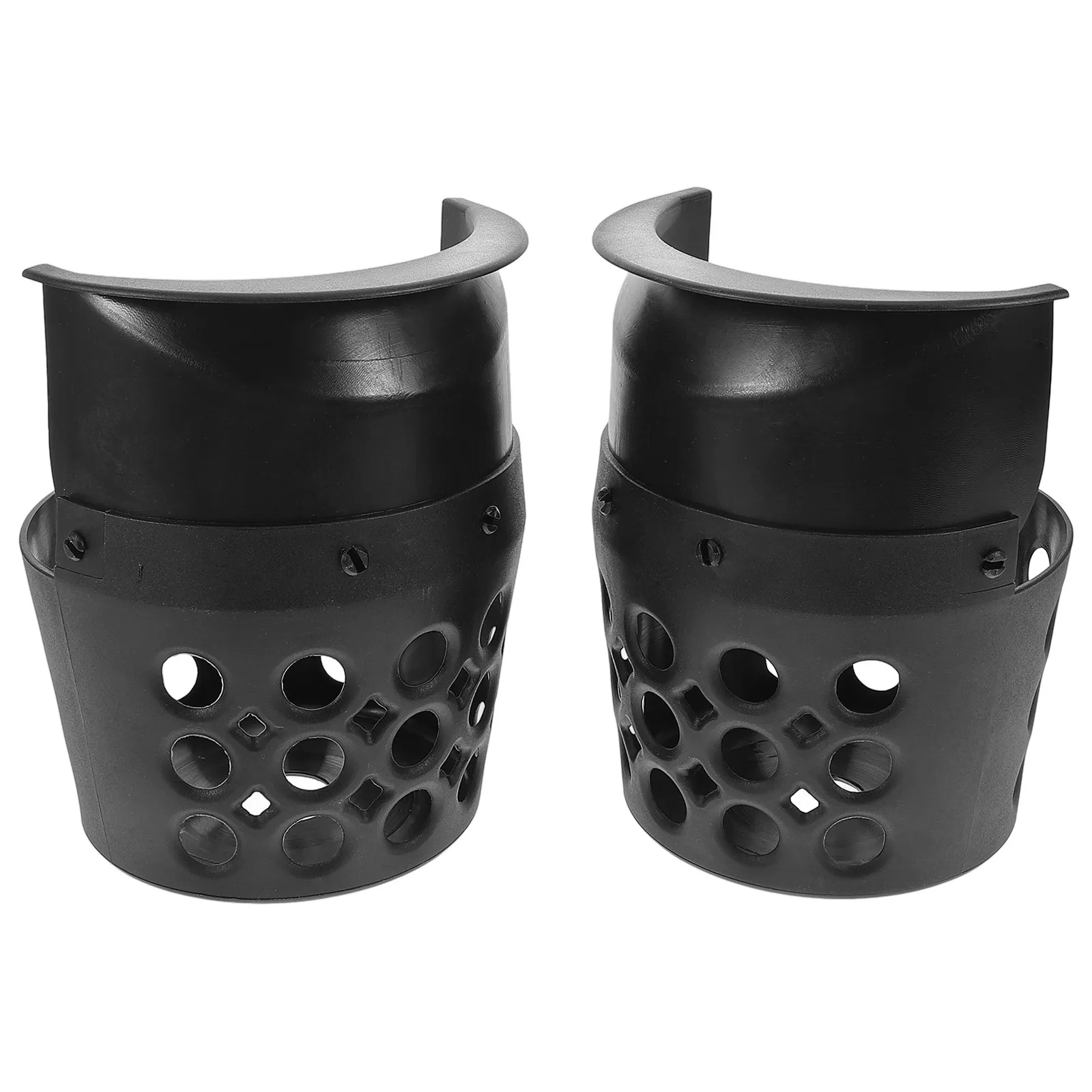 

2Pcs Pool Table Billiards Table Pockets Heavy Duty Plastic Replacement Drop Pocket Set for American Pool Accessories