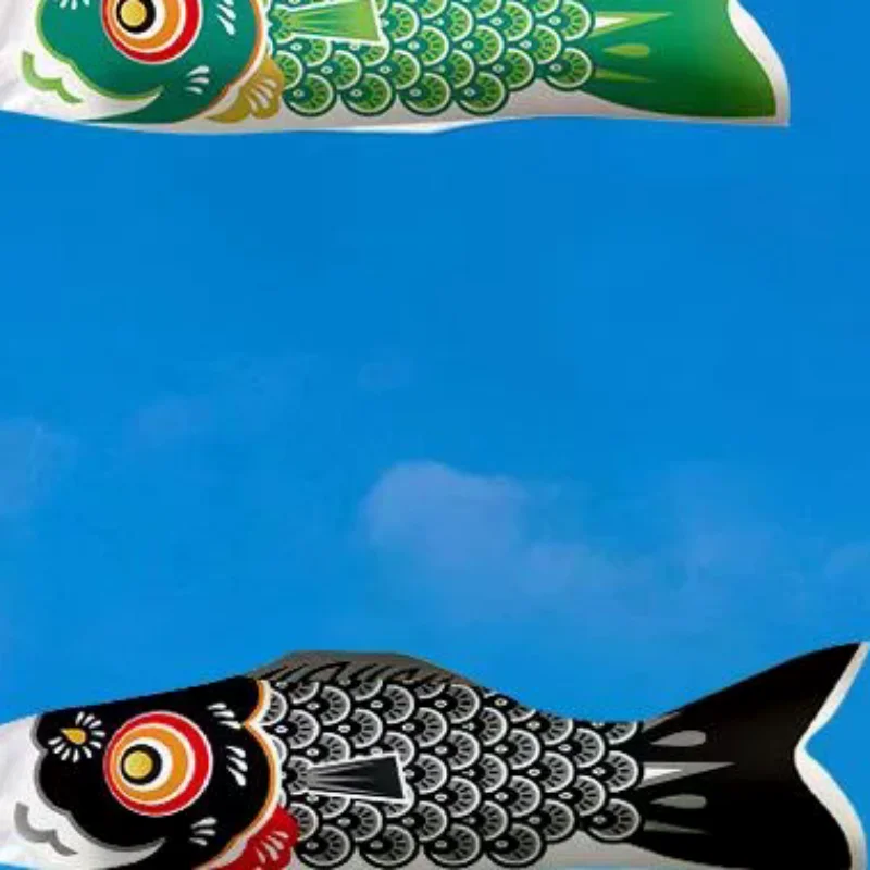 [Colorful Japanese Style Windsock Carp Wind Sock Flag Mini Koinobori Gift Fish Wind Streamer Home]