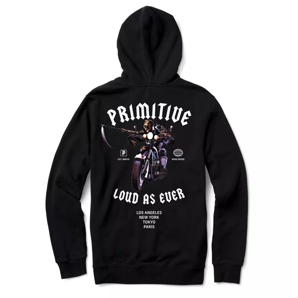 European and American Autumn and Winter Primitive Skateboard Men's BEASTIE High-speed Zipper Columbia Print Long-sleeved Hoodie