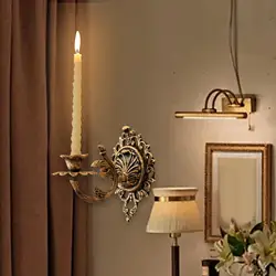 Wall Candlestick Holder Wall Art Retro Candelabra Crafts Metal Candleholder for Bar Living Room Pathway Party Dining Room