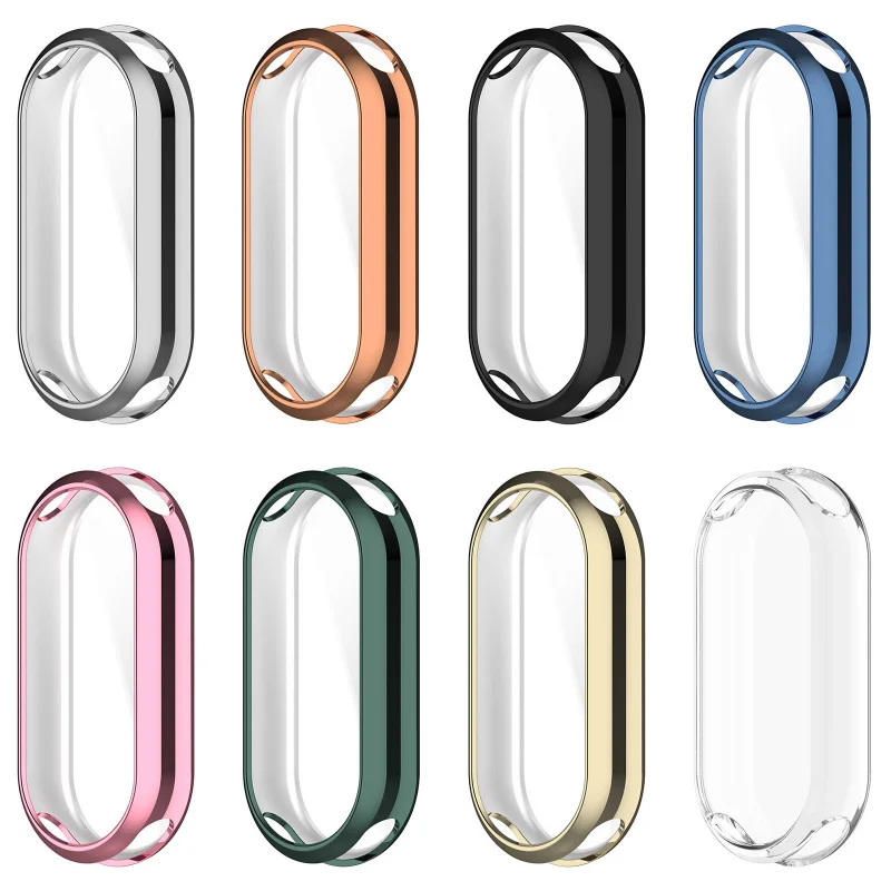 For Xiaomi Mi Band 8 Full Cover PC Case For Xiaomi Mi Band 8 Screen Protector For Mi band8 Protective Case TPU Watch Case