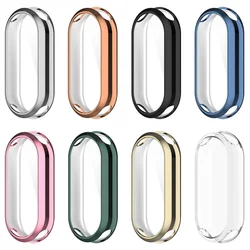 For Xiaomi Mi Band 8 Full Cover PC Case For Xiaomi Mi Band 8 Screen Protector For Mi band8 Protective Case TPU Watch Case