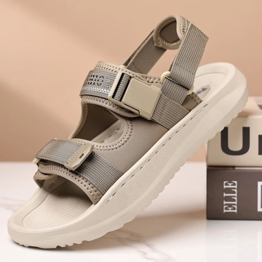 

Men's Summer 2026 New Casual Thick Bottom Breathable Waterproof Sandals Hollow out Design Beach Shoes Suitable for Outdoor Wear
