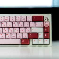 65% Keyboard Rose Gold Custom CNC Milling Kyuu Keyboard Case Machining Mechanical Keyboard Bottom Case Top Case Weight