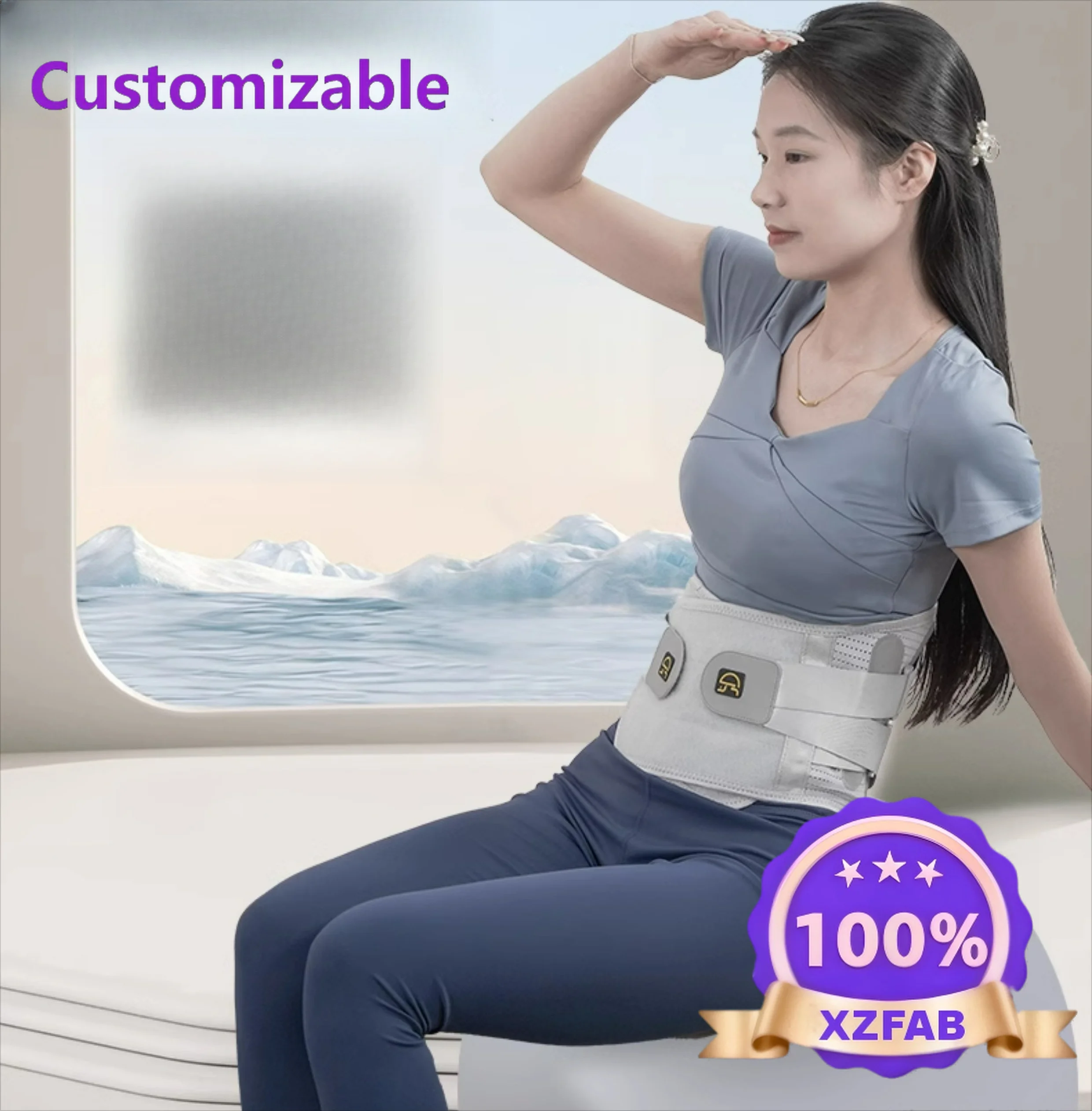 Factory Direct 2026 Top RatedWaist belt, lumbar intervertebral disc strain, protruding lumbar muscle pain, hot compress pain