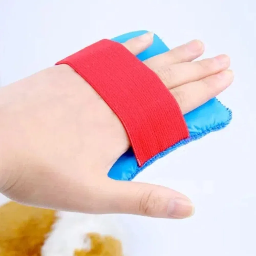 2 buah sikat penghilang bulu hewan peliharaan, dapat digunakan kembali sikat serat bulu lembut portabel sikat serat pembersih multifungsi Aksesori hewan peliharaan